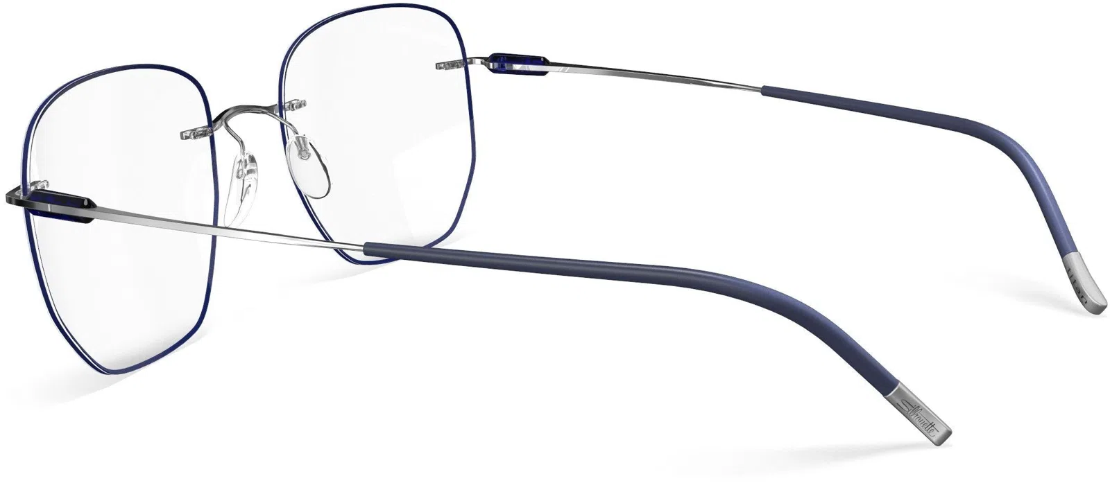 Silhouette Purist Color Groove Demo Rimless 5561 Eyeglasses - view 111